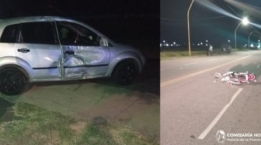 Un motociclista murió tras un violento choque en avenida Los Minerales