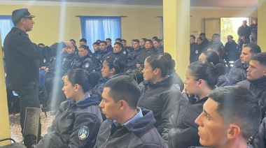 Nuevos agentes y oficiales de la Policía se suman a tareas de prevención