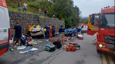 Tragedia en Brasil: murió una mujer argentina y su familia lucha por sobrevivir tras un brutal choque en ruta
