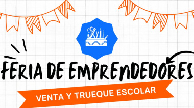 Feria de Emprendedores con venta, trueque escolar y servicios municipales en Villa Cubas