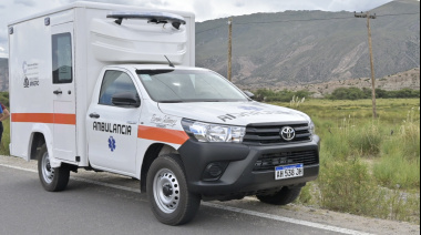 Laguna Blanca recibió una ambulancia 4x4