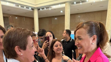 La Diputada Provincial Sonia Nabarro del Bloque Fuerza Catamarca fue recibida por la Vice Gobernadora de Cordoba Myrian Prunotto.