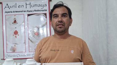 Orlando Oviedo ganó el primer premio en la Feria Nacional de Artesanías de Cosquín