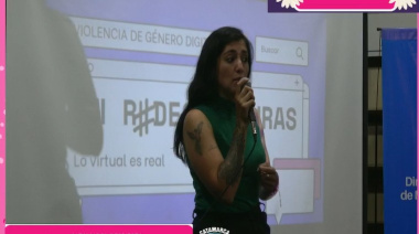 Realizaron una intervención artística juvenil para promover vínculos libres de violencia