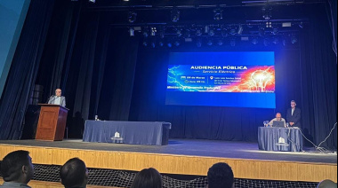 Realizaron audiencia pública por la actualización tarifaria de energía