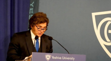 "Somos enemigos de Irán", dijo Milei en Nueva York