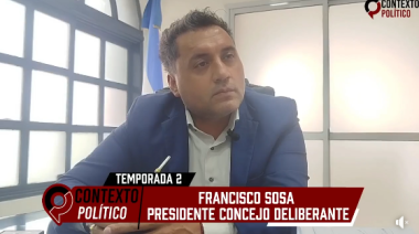 FRANCISCO SOSA HABLÓ DE TODO: OBRAS, POLÍTICA ACTUAL Y LOS “DIPUTADOS INFLUENCERS”