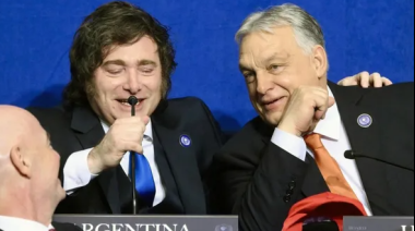 Javier Milei llegó a Hungría para participar de la CPAC y encontrarse con el conservador Viktor Orbán