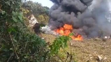 Se estrelló un avión Hércules con al menos 120 soldados en Colombia