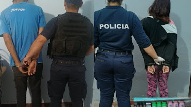Arrestaron a dos personas por un robo en un local comercial