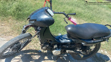 Secuestran una motocicleta con pedido judicial en Valle Chico