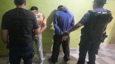 Arrestaron a dos hombres con una columna robada en Valle Viejo