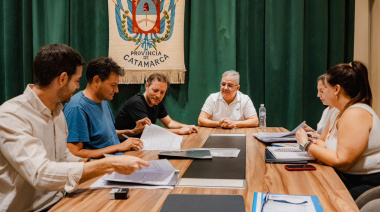 Gobierno y el municipio de Andalgalá acordaron tareas conjuntas en materia de seguridad