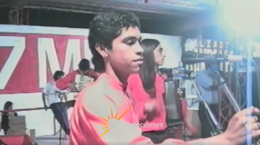 Inédito: salieron a la luz imágenes de los primeros pasos de Walter Olmos en los escenarios