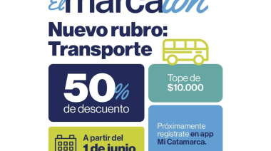 Comenzó el registro para Marcatón Transporte en la app Mi Catamarca