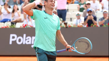 Batacazo argentino en Roma: Mariano Navone eliminó a Auger-Aliassime y logró la mejor victoria de su carrera