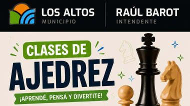 ♟️👏 LOS ALTOS APUESTA AL AJEDREZ Y AL FUTURO DE SUS JÓVENES
