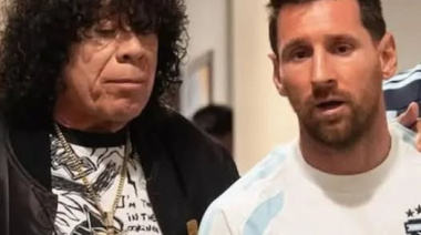 La Mona cumplió el sueño de encontrarse con Messi en la previa del Mundial🇦🇷⚽