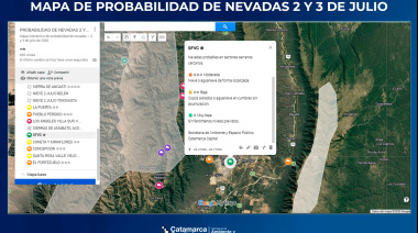 🌨️ ACTUALIZACIÓN DEL MAPA DE PROBABILIDAD DE NEVADAS | 2 Y 3 DE JULIO