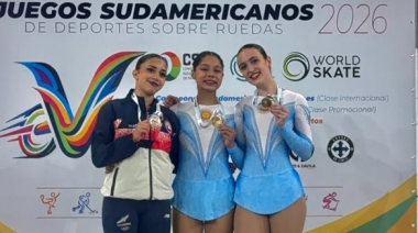 Alfonsina Barros Reynoso se consagró campeona sudamericana de patín