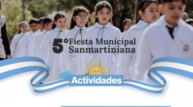 🎉🇦🇷 ¡Vivamos juntos la 5° Fiesta Municipal Sanmartiniana! 🇦🇷