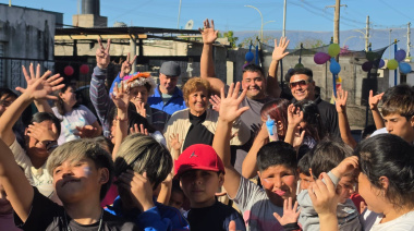 🎉💙  UNA JORNADA LLENA DE ALEGRÍA EN EL B° SANTA LUCÍA SUR 🎈🧸