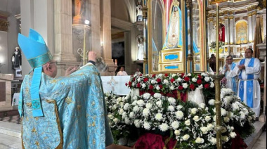 Misa y procesión en el cierre de la Fiesta de la Protección a 22 años del sismo