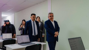 Más educación para Pomán: inauguraron Punto Digital y el nuevo edificio del Jardín Eva Perón