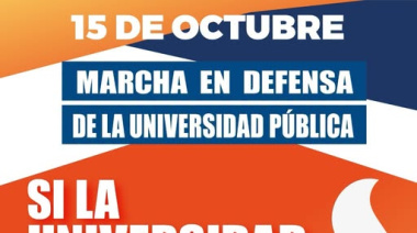 La comunidad universitaria marchará en defensa de la Universidad Pública