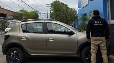 Personal policial secuestró un auto requerido por la Justicia de la Provincia de Buenos Aires