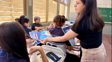 ENTREGA DEL TALLER DE ORIENTACIÓN VOCACIONAL EN VALLE VIEJO