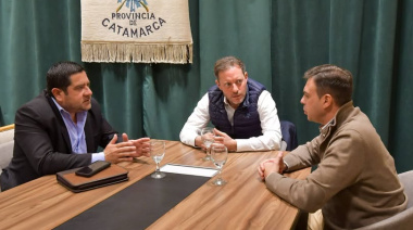 El ministro Natella analizó con el intendente Barot obras y mejoras viales para el Este