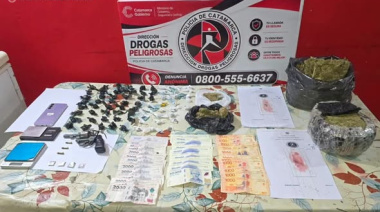 SECUESTRAN CASI TRES KILOS DE DROGA Y DETIENEN A UN SUJETO EN CAPITAL