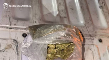 Personal policial secuestró Marihuana en el Este de la Capital
