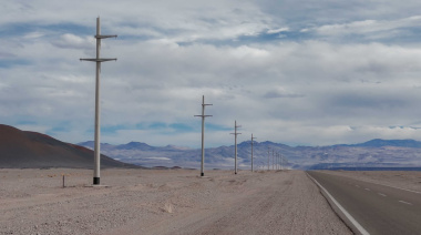 La conexión eléctrica de la Puna avanza en cuatro frentes y se proyecta finalizar la obra en 2027