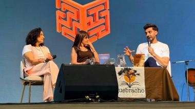 Jorge Isasmendi Segura y Liliana Arrieta presentaron sus obras en la Feria del Libro