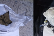 Tras una persecución detienen a dos jóvenes, secuestran droga, un teléfono celular y dos balanzas