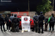 Durante un procedimiento contra el narcomenudeo detienen a cuatro personas y secuestran 1 kg de cocaína