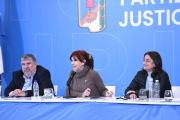 Lucía Corpacci participó de una reunión clave del PJ nacional