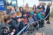 El Intendente Gustavo Saadi inauguró la plazoleta Carlos Malbrán