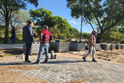 El Municipio de Los Altos avanza con la remodelación de la Plaza Cerezo en Alijilán