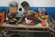 Policías recuperan elementos sustraídos, armas de fuego, secuestran plantines de Marihuana y arrestan a un hombre tras esclarecer un ilícito