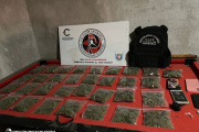 Detienen a cuatro personas y secuestranCocaína y Marihuana