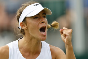 Solana Sierra sigue haciendo historia en Wimbledon: pasó a octavos de final