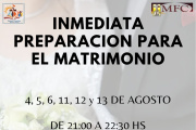 Invitan a la Catequesis de preparación para el Matrimonio
