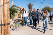 El Gobernador Raúl Jalil recorrió el Predio ferial donde será la Fiesta del Poncho 2025