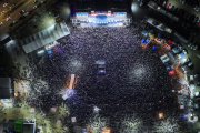LLENO TOTAL EN LA NOCHE DE LAZARO CABALLERO