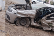 Siniestro vial en el Área Industrial El Pantanillo