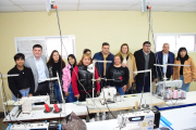El intendente Raúl Barot encabezó la entrega de certificados de capacitación textil