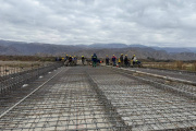 La construcción del puente más largo de la provincia ya tiene un avance del 60%